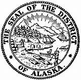 Alaska Seal State Coloring Pages Clipart Popular Etc Coloringhome sketch template