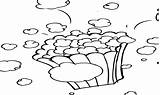 Popcorn Kernel Clipart Coloring Sheet Pages Wikiclipart sketch template
