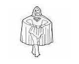 Super Woman Coloring Pages sketch template