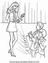 Coloring Model Pages Fashion Mannequin Barbie Print Drawing Getdrawings Res Printable Getcolorings sketch template