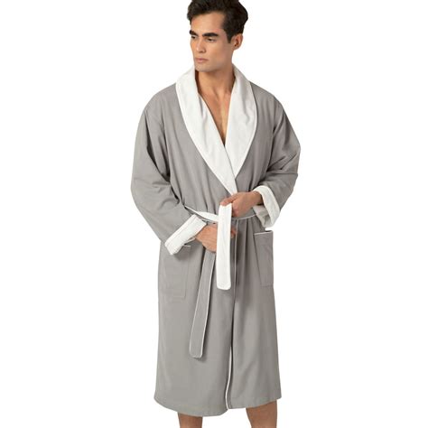 seyante plush lined microfiber unisex warm spa robe luxury hotel