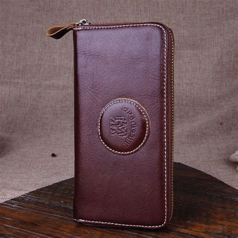 brown leather wallet clutch wallet bagswish