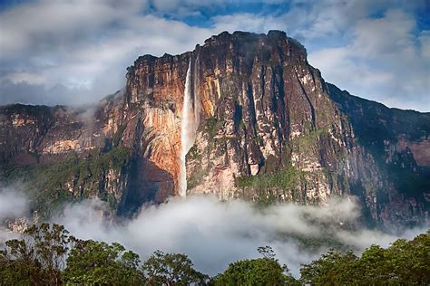 angel falls venezuela unique places   world worldatlas