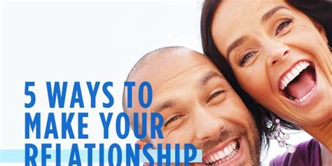 5 ways to make your relationship better right now