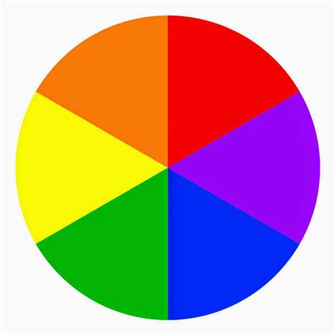 color wheel  primary  secondary colors template graphicbda