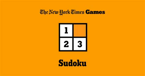 Sudoku New York Times Number Puzzles The New York Times