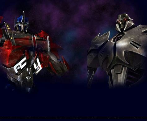 Optimus Prime And Megatron Transformers Transformers Prime