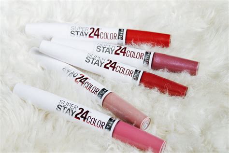 maybelline super stay  lip color review maybelline super stay