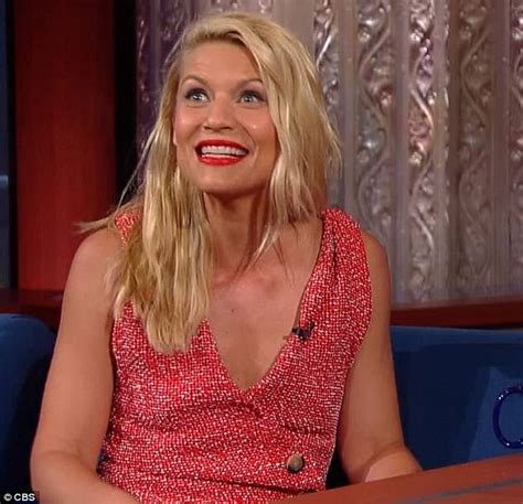 Claire Danes Nua Em The Late Show With Stephen Colbert