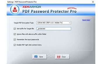 PDF Password Protector Pro screenshot #0