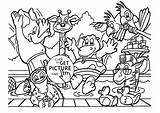 Coloring Pages Zoo Kids Printable Animals Animal Farm Matter Preschool Drawing Circus Zookeeper Worksheets States Color Colouring South Park Printables sketch template