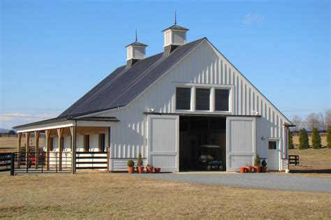white horse barn stables metal barn homes horse barn doors pole barn homes