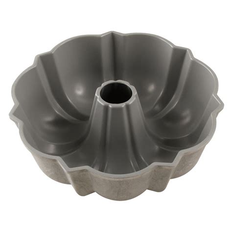 bunt cake pan wilton perfect results  stick fluted tube pan