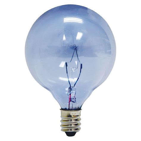 ge reveal  watt incandescent  globe candelabra base reveal light bulb  pack gcrvl