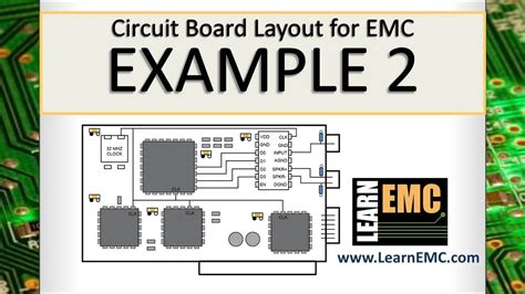 circuit board layout  emc   youtube