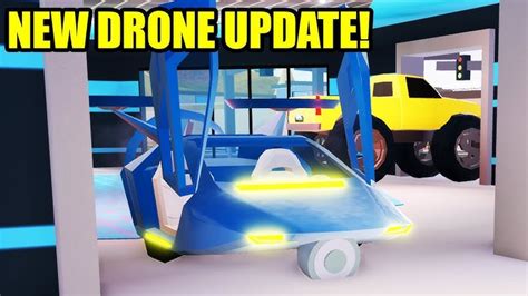 upgrade  drone roblox jailbreak latest update february