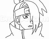 Naruto Pain Drawing Getdrawings sketch template