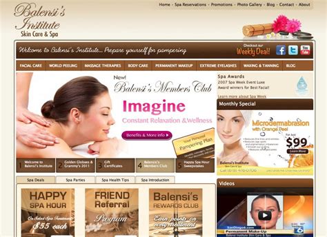 balensis institute skin care spa