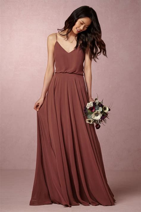 cinnamon rose color bridesmaid dresses designtileandmarblemasters