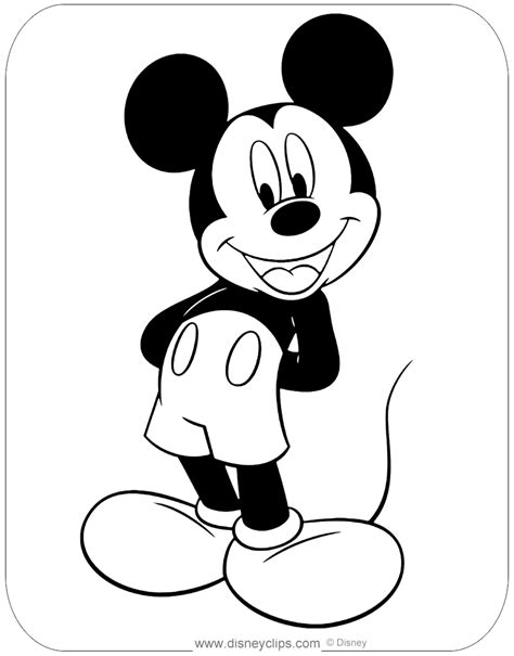 misc mickey mouse coloring pages disneyclipscom