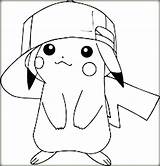 Coloring Pikachu Pages Cute Picachu Printable Getcolorings Color Pag sketch template