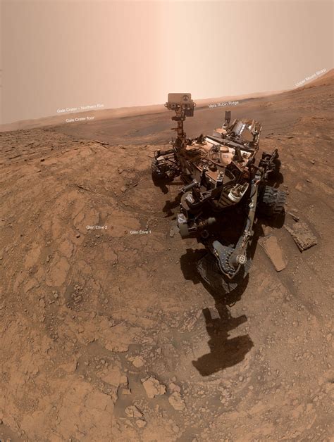 selfie shows curiosity  mars chemist nasa mars exploration