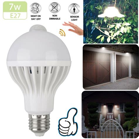 motion sensor light bulbs outdoor security led bulb indoor  bulb  garage front door