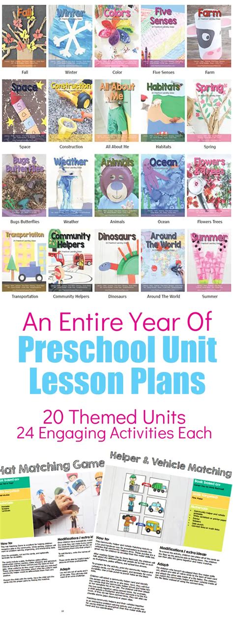 preschool lesson plans preschool themes    year