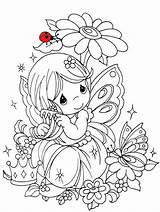 Precious Blumen Fairies Digi Carina Fiore Troppo Ausmalbild Hadas Feen Katabara Patchcolagem sketch template