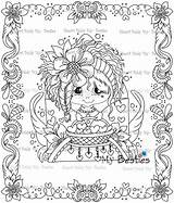 Coloring Besties Pages Digi Books Tm Stamp Instant Letters Doll Featured Mybestiesshop sketch template