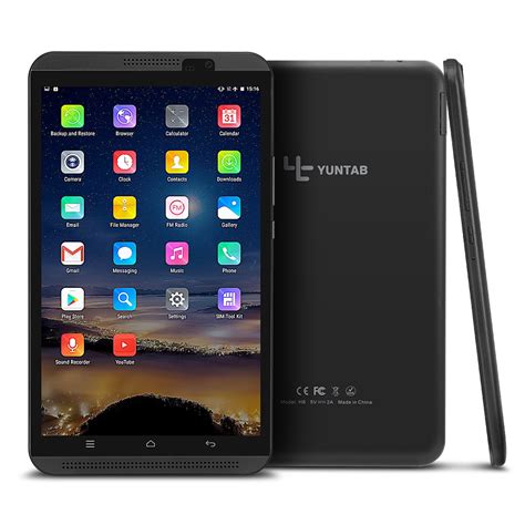 yuntab    tablet pc  android  dual sim card cell phone quad