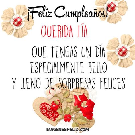 Feliz Cumpleaños Tia