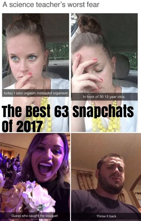 The Best Snapchats Of 2017 Snapchat Funny Naughty Photos