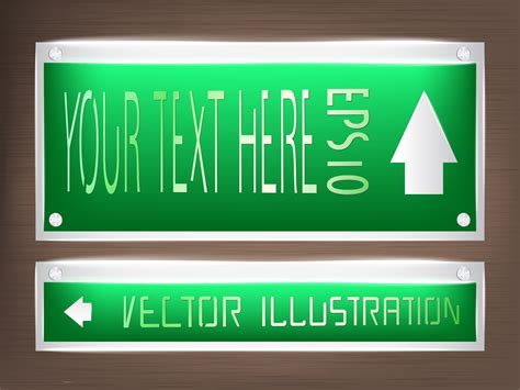 acrylic label led light decoration  label  vector art  vecteezy