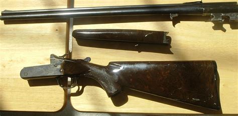 chapter stevens model   combo gun  tenite forend  stock