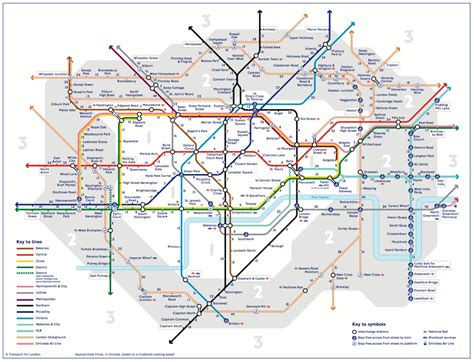london tube map shows walking times  stations news archinect