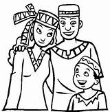 African Coloring Pages People Family Kwanzaa Girl Printable Color Happy Silhouette Animals Getcolorings Families Getdrawings Template Africans sketch template