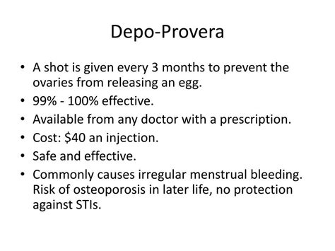 ppt methods of pregnancy prevention powerpoint presentation free