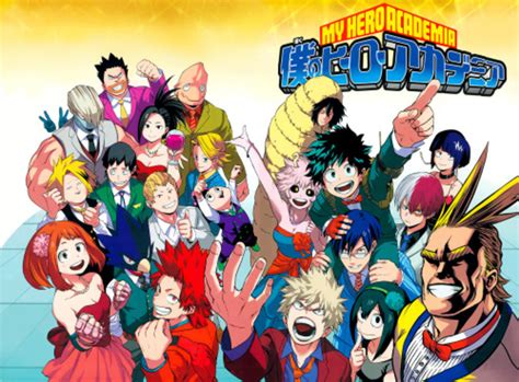 view  hero academia characters names images