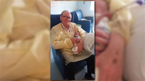 icu grandpa spreads joy comforts smallest patients at choa