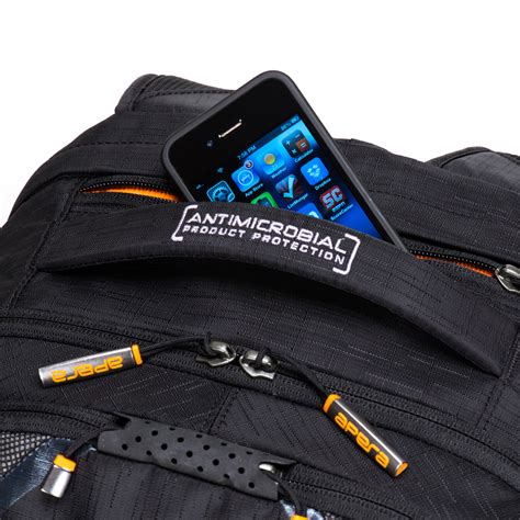tech pack black apera bags touch  modern