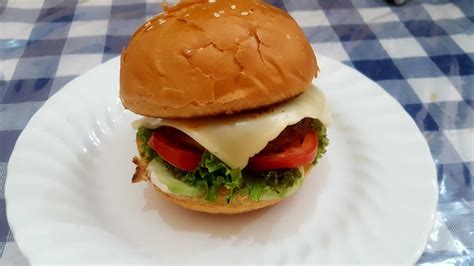 shami burger recipestreet food style shami kabab sandwich youtube