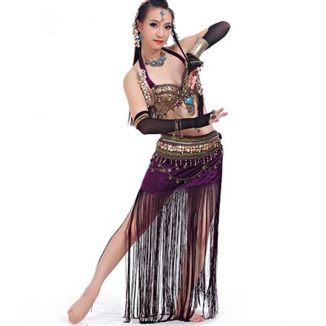 high quality tribal style belly dance suits dress sexy stage