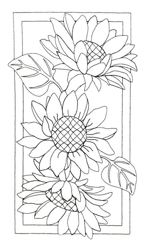 butterfly sunflower coloring pages