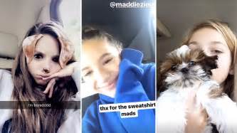 Dance Moms Cast Snapchat Videos April 27th 2017 Youtube