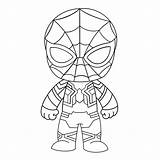 Spiderman Superheroes sketch template
