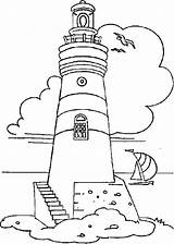 Coloring Lighthouse Pages Printable Guard Coast Boat Print Color Nautical Sailing Drawing Realistic Kids Ferry Book Getcolorings Getdrawings Transportation Adults sketch template