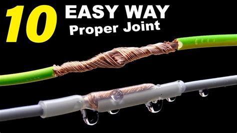 easy  proper joint  electric wire cable youtube