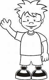 Boy Coloring Pages Print sketch template