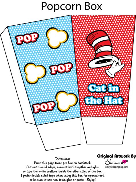 hop  pop popcorn  printable